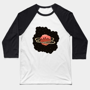 Space Meatball Baseball T-Shirt